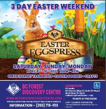 BC Forest Discovery Centre, Easter, Family, Scavenger Hunt, Museum, Train  