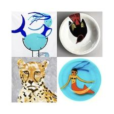 ceramics, glass art, sculptures, gifts, home decor, plates, bowls, garden art, paintings, prints, qualicum beach, vancouver island, chris dahl, jan bell-irving, christmas show and sale