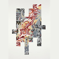  Susan Point, Salish Path, 2010, Serigraph, 38 x 28.5