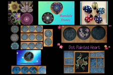 Dot Painting, mandala, Arts, Crafts, Workshop, LostArtsClub, Nanaimo, Painting, Home, Decoration