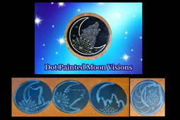 Dot Painting, mandala, moon, Arts, Crafts, Workshop, LostArtsClub, Nanaimo, Painting, Home, Decoration