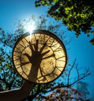 drum, drum making, craft, art, spiritual, healing, workshop, gabriola, gabriola island, 
