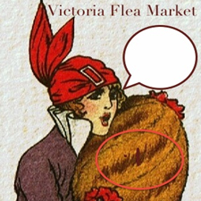 Poster image, VFM, Postcard, Fall Season, Pretty Girl