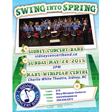 Sidney Concert Band, Band, Concert, Music, Mary Windspear Centre
