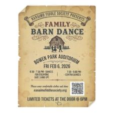 Barn Dance, fiddle, live music, family, all ages