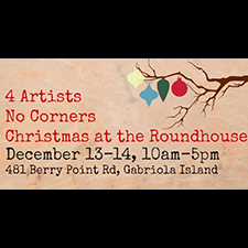 Christmas, craft, art, sale, artists, last-minute, gifts, Gabriola, cheer, 