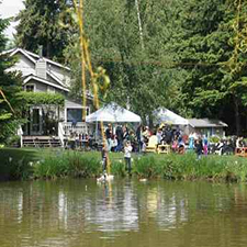 gardens, art, music