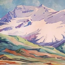 painting, exhibition, art, landscape