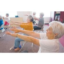 Chair Yoga at Bethlehem Centre, Nanaimo