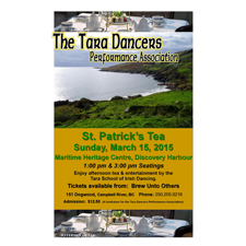 St. Patrick's Tea, Irish Dancing, Tara School of Irish Dancing
