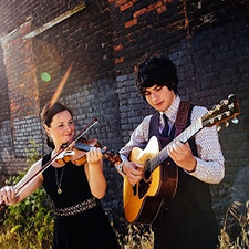 qristina bachand, quinn bachand, qristina & Quinn bachand, fiddle, guitar, house concert, twisted vine farm