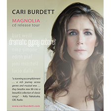 Cari Burdett, Magnolia, CD Release Concert