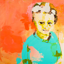 Yvonne Vander Kooi, untitled, acrylic on canvas, 2015.