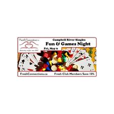 singles, singles event, dating, meetup, mixer, Courtenay, Comox, Cumberland, Campbell, party, games