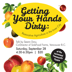 Sole Food, Street, Farms, Victoria, Talk, Lecture, Presentation, BC, Vancouver, Farmers, Urban, Street, Agriculture