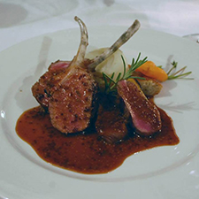 local Salt Spring lamb, wine, fine dining, farm to table, Burrowing Owl Esate Vineyard, Hastings House