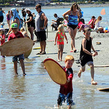 OSBC, Skimboarding, Qualicum, Flatland, Beach, Oceanside, Fun