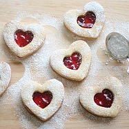 cookies, baking, valentines