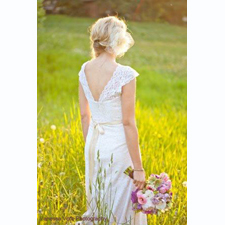 Wedding dress, eco friendly wedding dress, eco bridal, sustainable wedding, green wedding, lace wedding dress, handmade wedding dress, bridal gown, wedding dress sleeves, wedding dress train, cotton wedding dress, couture wedding dress, 
