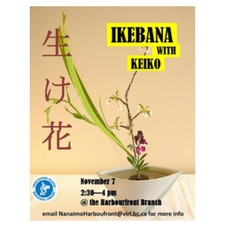Ikebana, Keiko Bottomley, Nanaimo, VIRL