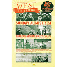 West My Friend, Poster