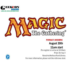 MAGIC The Gathering, Nanaimo, Modern, MTG, VIRL, GEEKCON