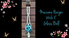 macrame, hanger, glass, art, crafts, lostartsclub, craft nights