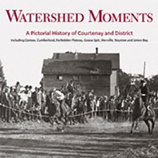 book, book cover, watershed moments, courtenay, courtenay and district, comox