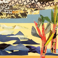 art, art classes, art courses, art school, collage, Collage as Landscape
