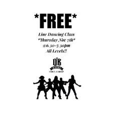 Line Dance Poster