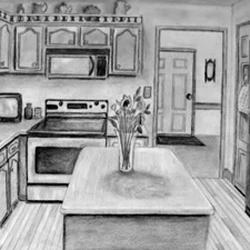 art, art classes, art courses, art school, drawing, pencil, perspective, Drawing Perspective