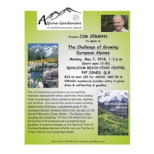 Jim Jermyn, alpines, plants, gardening