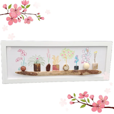 painting, mixed media, LostArtsClub, art, nanaimo, workshop, Botanical Designs