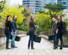 music, concert, classical, Cascadia Reed Quintet, Tofino