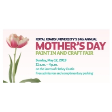 Mother's Day, Paint-in, Craft Fair, music