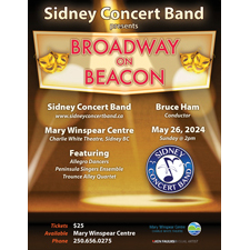 concert, broadway, sidney, charlie white, mary winspear centre, 