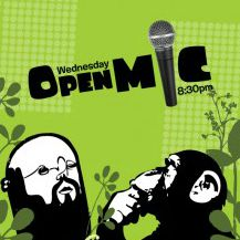 music, open mic, food, beverage, singing