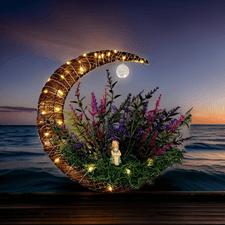 Fairy, Arts, Craft, Moon, Wreath, LostArtsClub