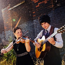 Qristina & Quinn Bachand, Celtic, fiddle, guitar, Traditional music, folk music, fiddling, banjo, Irish Music, Cape Breton music, Scottish music 