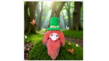 arts, crafts, felting, leprechaun, pot, holiday, diy, lost arts club
