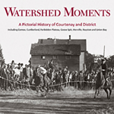 book, book cover, watershed moments, courtenay, courtenay and district, comox
