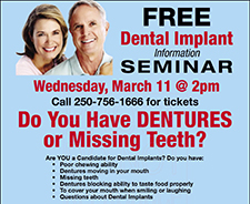 Dental Implants, Nanaimo Dentist, Dentures