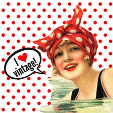polka dots, vintage, love, heart, vintage fair, vintage fair victoria, 8th Annual Vintage Summer Fair