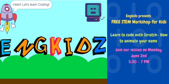 EngKidz, Coding, STEM, Science, Workshop