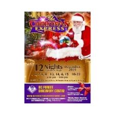 Christmas, Christmas Express, Santa, BCForestDiscoveryCentre