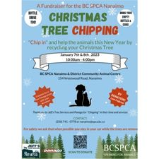 tree, chipping, christmas, christmas tree, tree chipping, animals, dogs, cats, nonprofit, fundraiser