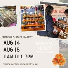 vancouver island market, outdoor market, night market