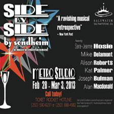 Sondheim, Saltwater, Musical, Theatre, Metro, Sara-Jeanne Hosie