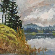 painting, exhibition, art, plein air