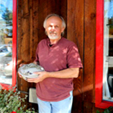 Algis Bubneys, pottery, door prize, stoneware, casserole